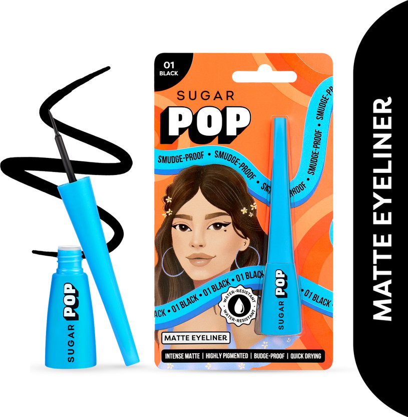 SUGAR SUGAR POP Matte Finish Eyeliner Upto 24 Hrs wear|Smudge-Proof Pencil, Water-Resistant, 4.5 ml(Black) - Flipkart Deal