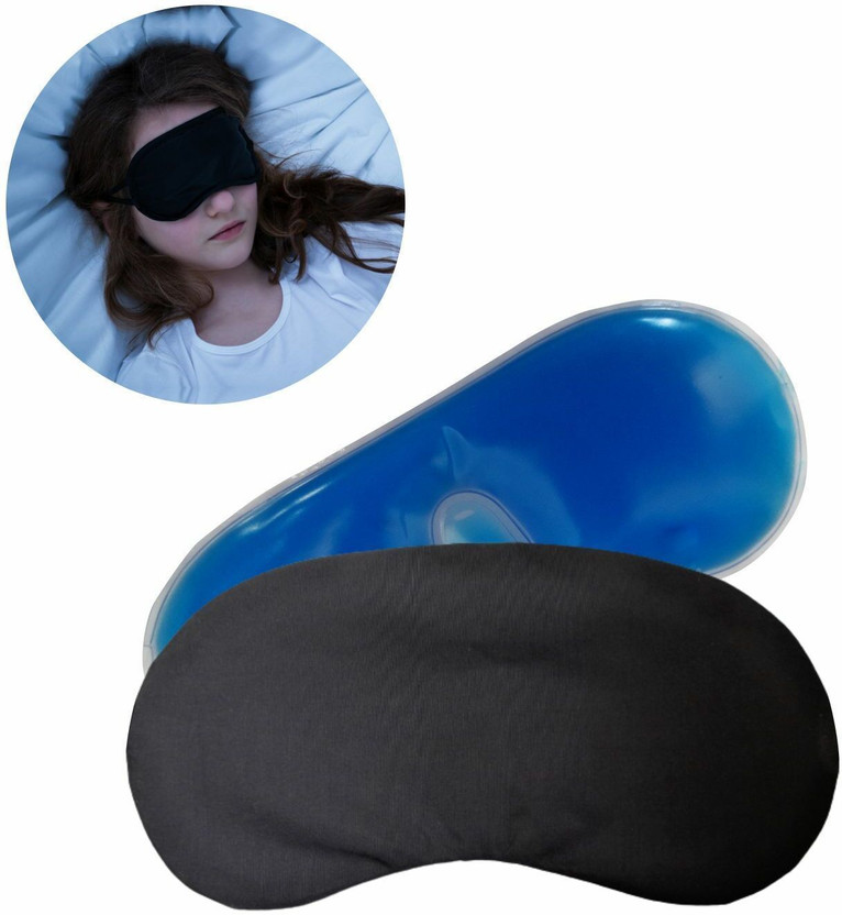 eyurva Eye Mask with Gel | Sleeping mask with Cooling Gel Pack | Eye Gel Mask(100 g)