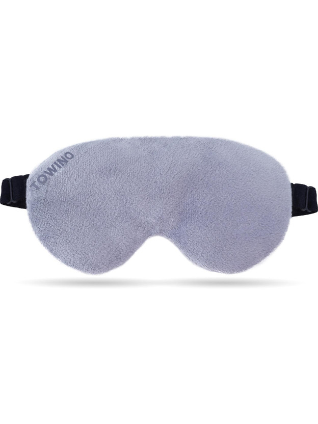 TOWINO TOWINO Eye Mask for Sleep Eye Mask Super Smooth And Adjustable Strap- Super Soft & Comfortable for Women and Men, Blindfold for Travelling, Night Sleeping,Nap Suitable for All Family Members (Grey) Made In India Eye Shade(GREY) - Flipkart Deal