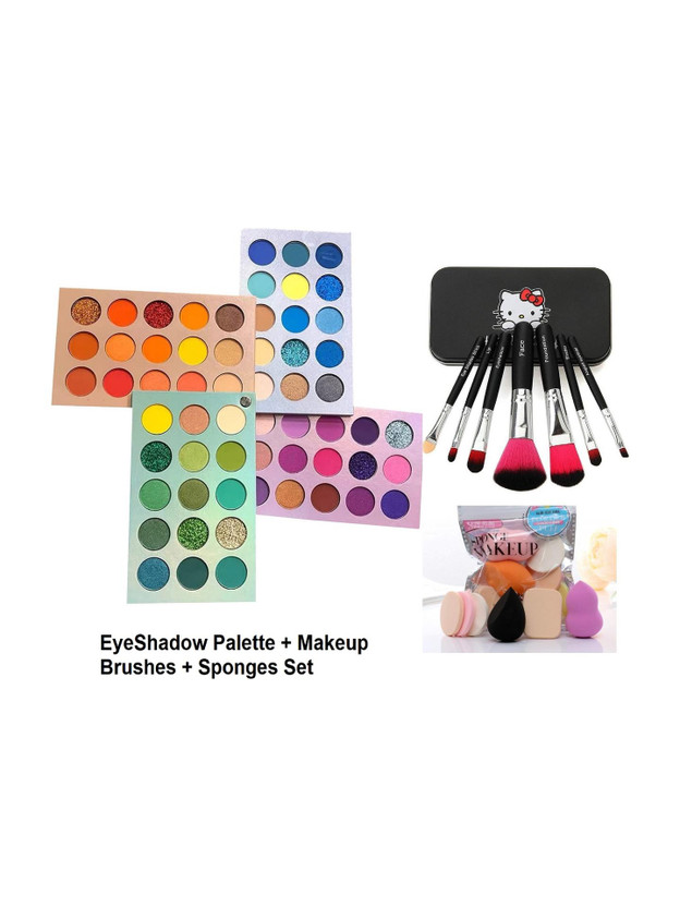 MY TYA 60 Colors Matte & Shimmery Pigmented Beauty Eye Shadow Palette 60 g(multicolor)