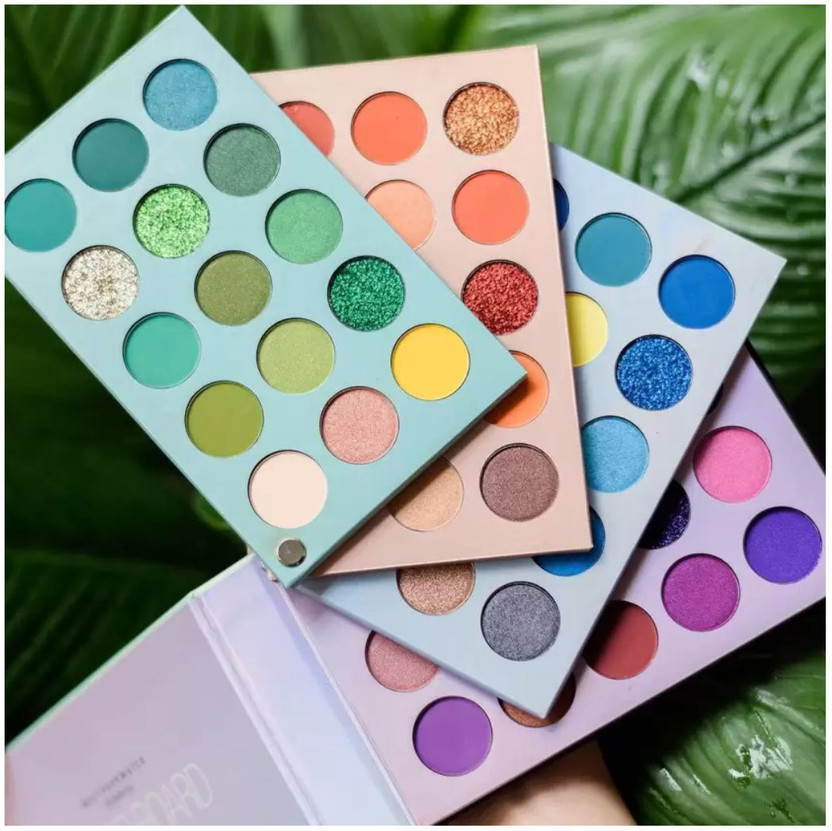 MINARA 60 Color Matte & Shimmery Pigment EyeShadow 170 g(Multicolor)