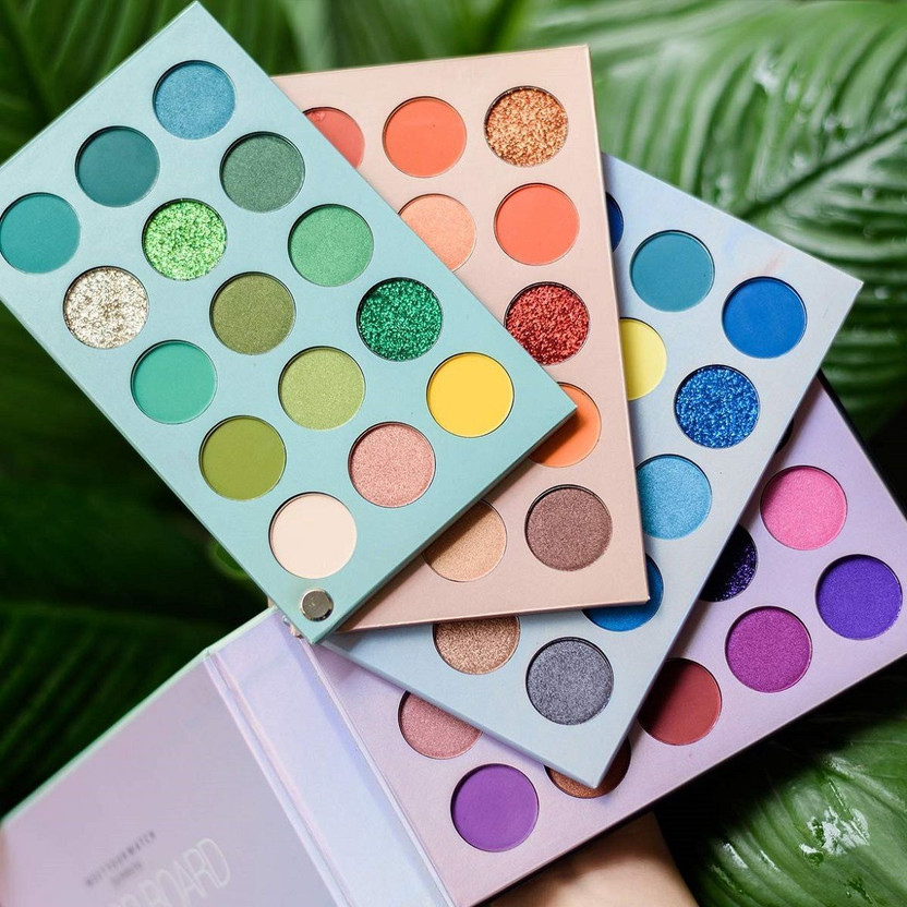 Essensity Color Icon 60 Colors Pigmented Color Board Beauty EyeShadow Palette Eye Shadow 60 g(The Nude Color Board)
