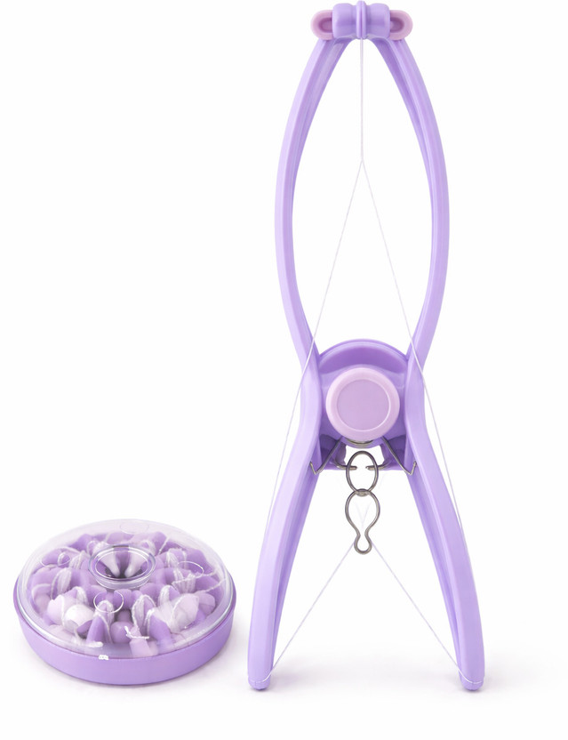 ANSHAURA Eyebrow Threading Hair Remover Tool with Thread Box – Face & Upper Lip Use Eyebrow Thread(50 cm, Pack of10)