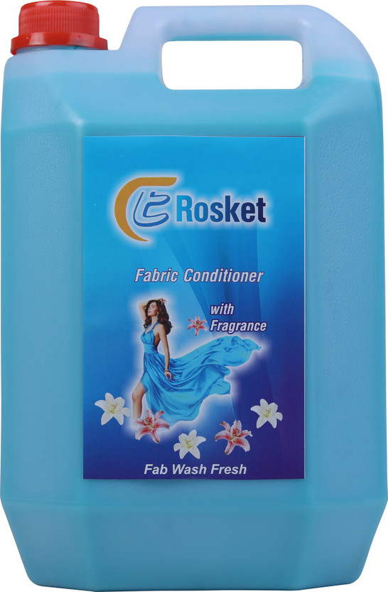 EROSKET After Wash Liquid Fabric Softener - For Softness, Shine & Long Lasting Freshness(5 L)