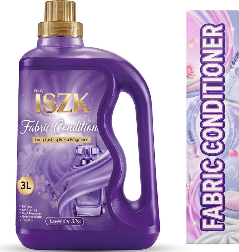 ISZK Fabric Conditioner 3L Supreme Care Fabric Conditioner for Soft Laundry(3000 ml)