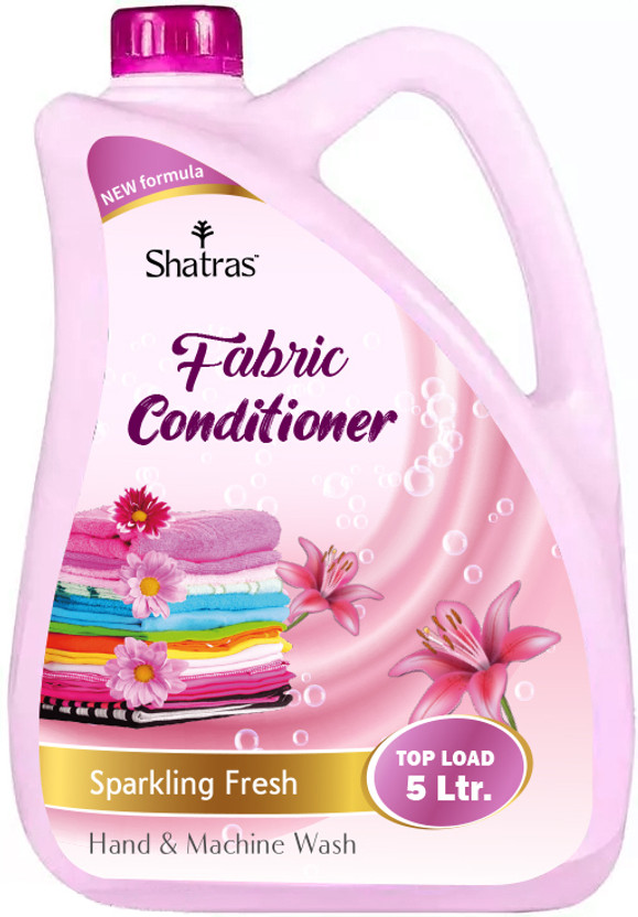Shatras Liquid Fabric Softener- With Long-Lasting Freshener(5000 ml)