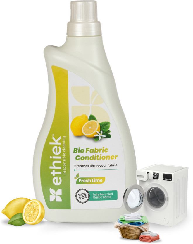 ethiek Liquid Fabric Conditioner, Natural & Organic Softener for long lasting freshness(1000 ml)