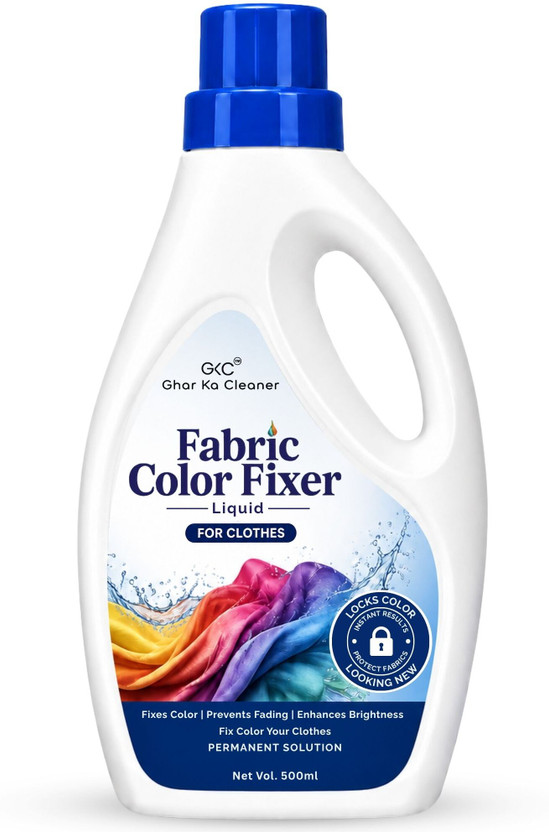 GKC GKC GHAR KA CLEANER Fabric Color Fixer(500 ml) - Flipkart Deal