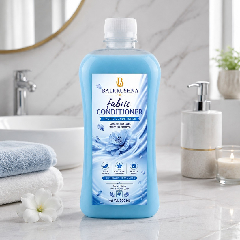 BAL KRUSHNA Fabric Conditioner Long Lasting Fragrance(500 ml)