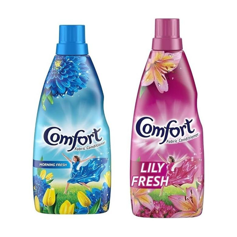 Comfort Morning Fresh 210ml+ Lily Fresh 210 Fabric Softener(2 x 210 ml)