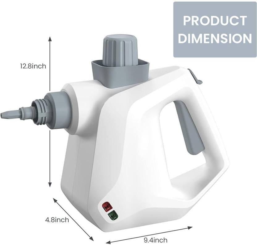 RELEMTRA Multipurpose Steam Cleaner HandHeld with 9 Pieces Accessory kit portable steamer Travel Fabric Steamer