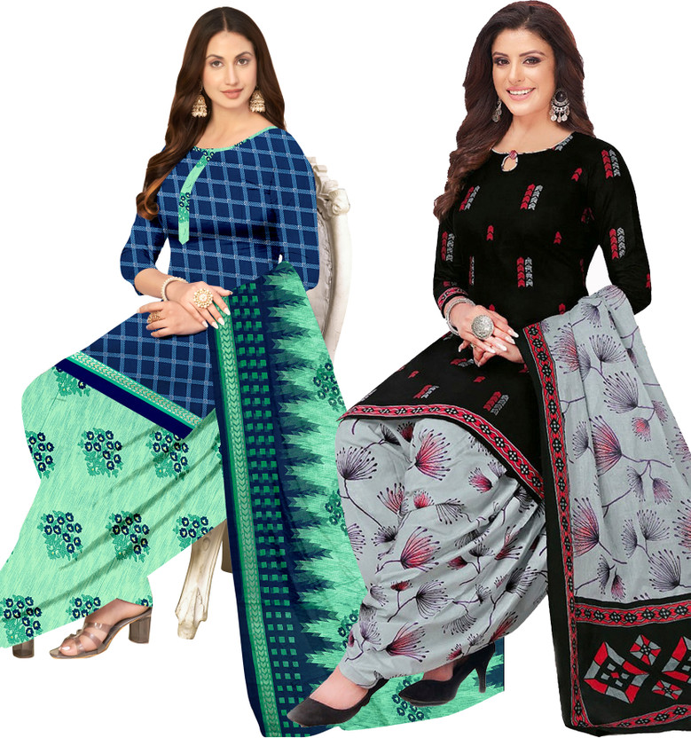Sarvada Crepe Printed Salwar Suit Material Price in India - Buy Sarvada  Crepe Printed Salwar Suit Material online at Flipkart.com