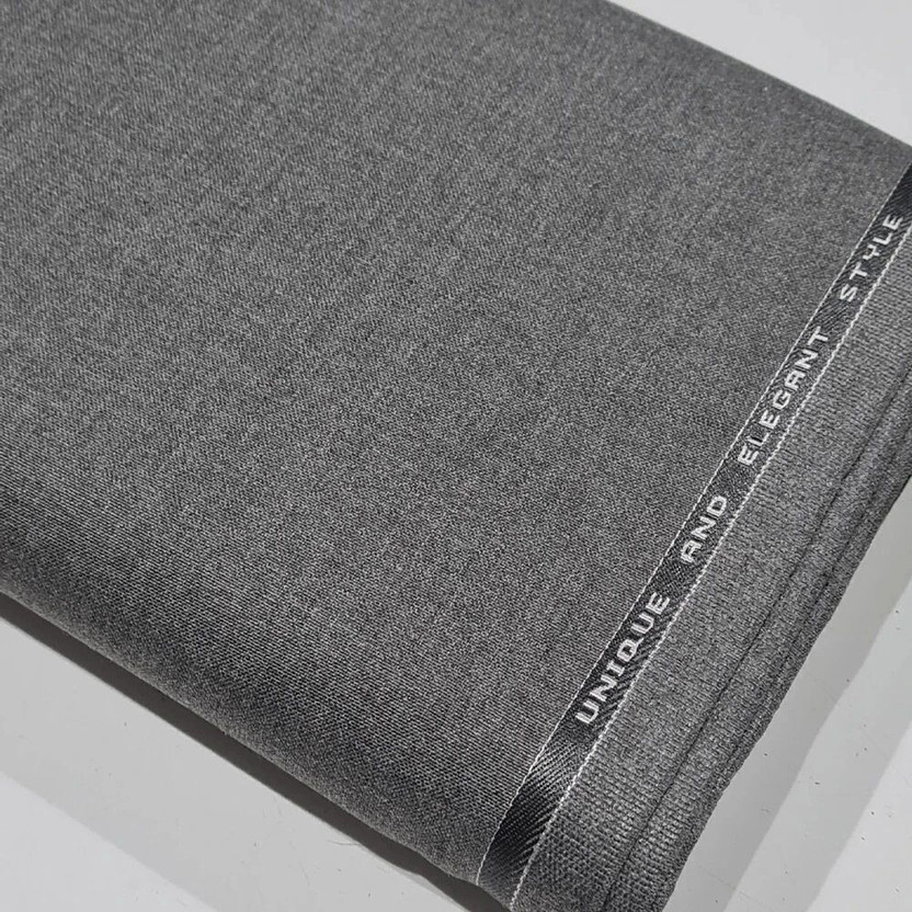 VIMAL SUITING Polycotton Solid Trouser Fabric