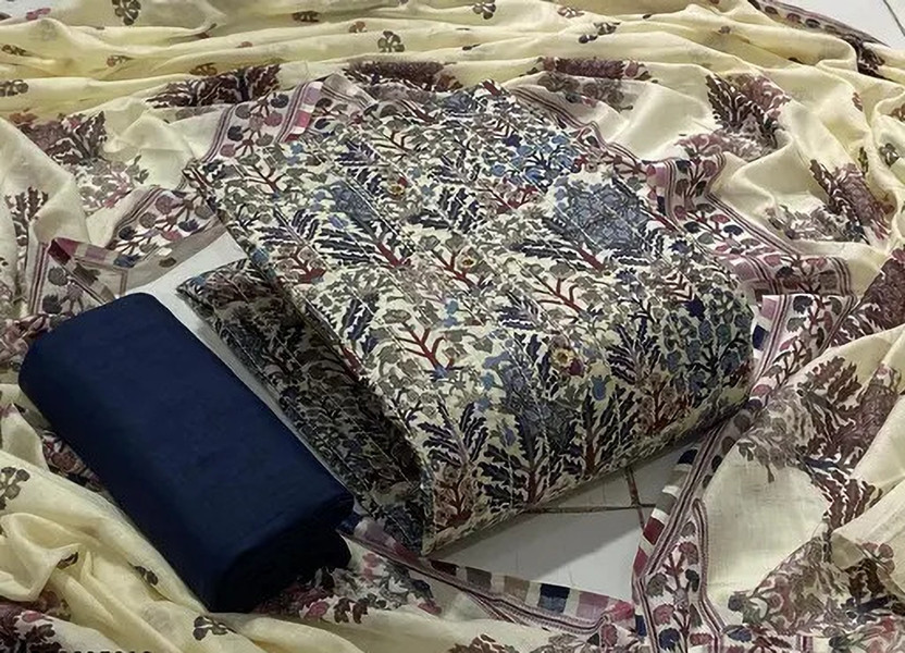 Printchoice Pure Cotton Printed Salwar Suit Material