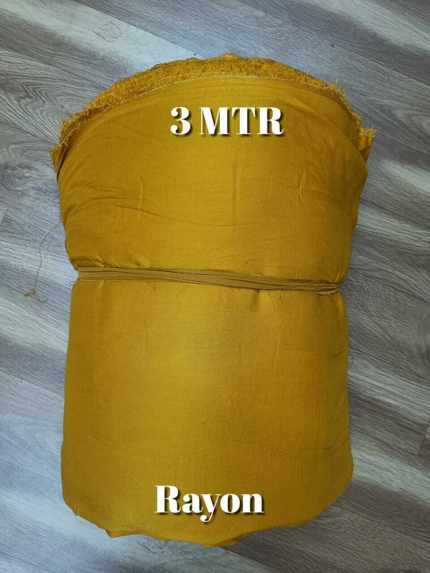 HouseOfCommon Viscose Rayon Solid Kurta Fabric