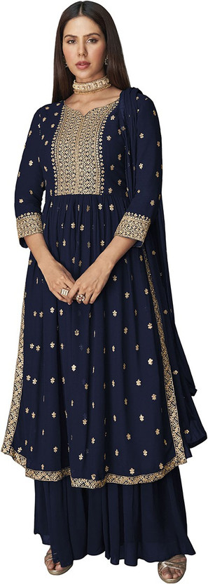 plazo suit on flipkart
