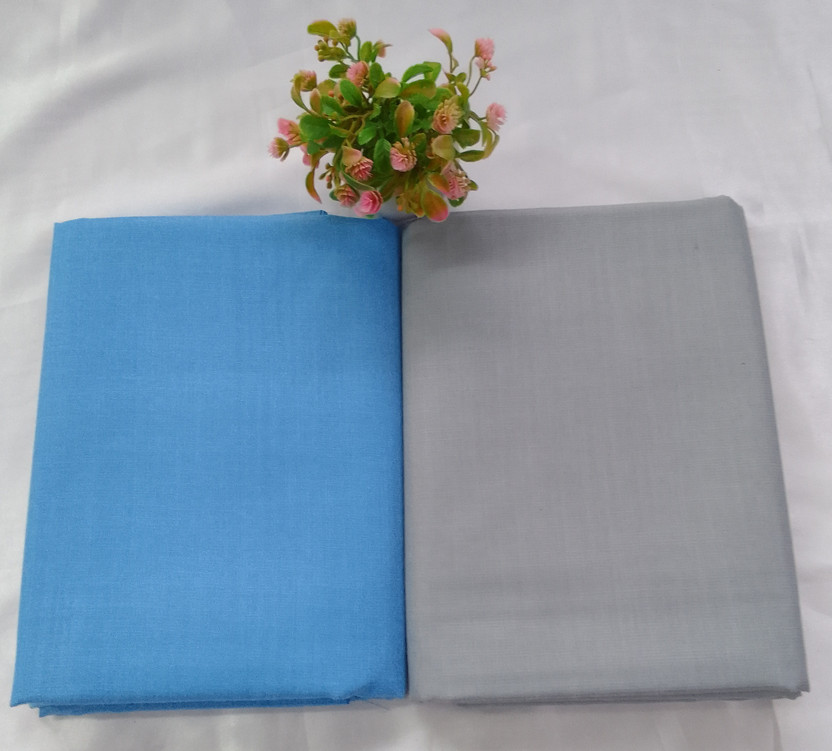 Alpha Fashion Cotton Blend Dyed Kurta Fabric