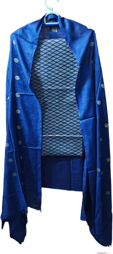 Manikant Handloom Cotton Silk Self Design Salwar Suit Material