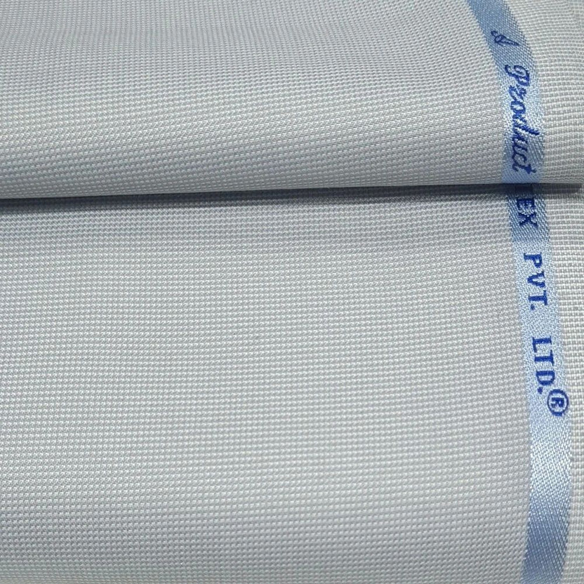 VIMAL SUITING Cotton Blend Self Design Trouser Fabric