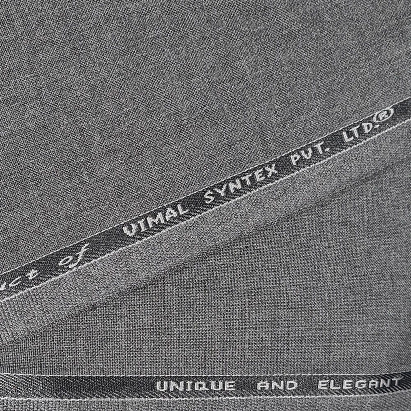 VIMAL SUITING Polycotton Solid Trouser Fabric