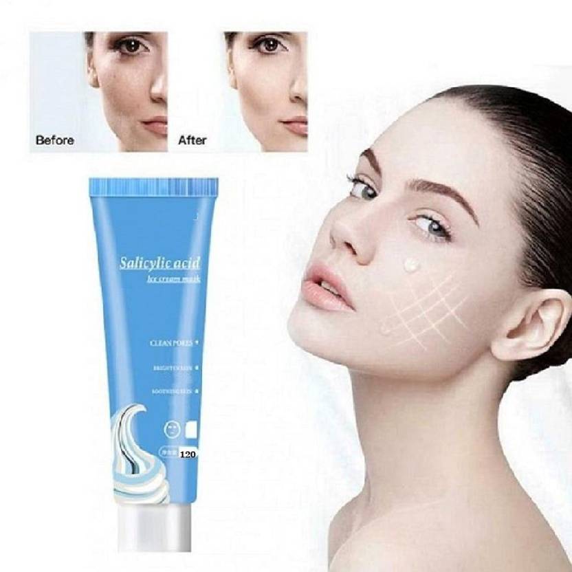 BLUEMERMAID Salicylic Acid Ice Cream Mask Acne Spot Treatment for Face