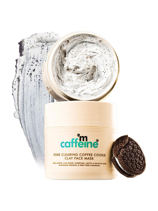 mCaffeine mCaffeine Pore Cleanse Coffee Cookie Detan Face Mask | 9% AHA BHA, 3% Charcoal Face Pack(100 g) - Flipkart Deal