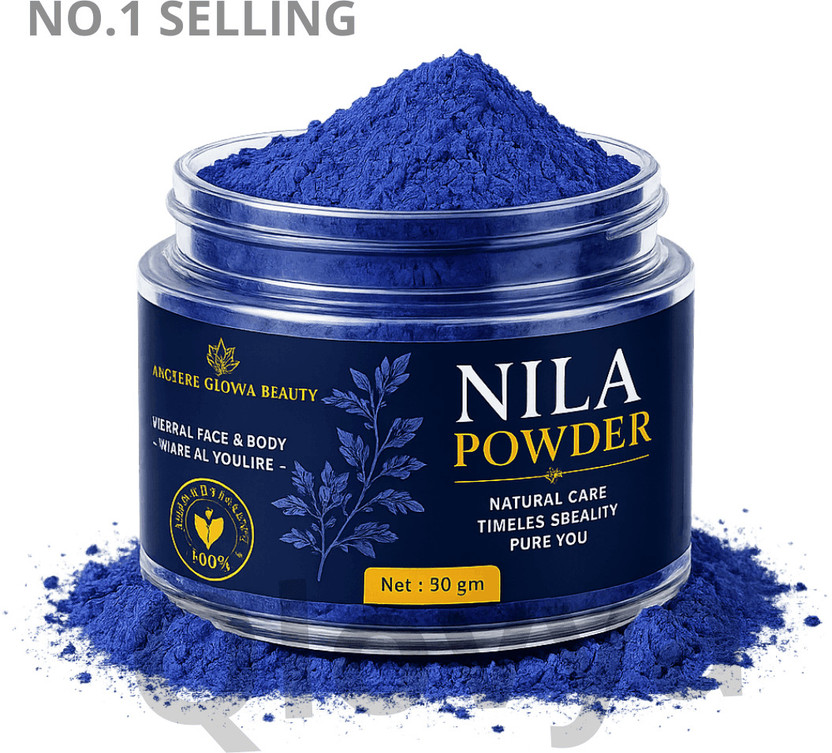 QLOVYA Moroccan Nila Clay Mask Skin Brightening Glow Face & Body Powde Clay Mask(55 g)
