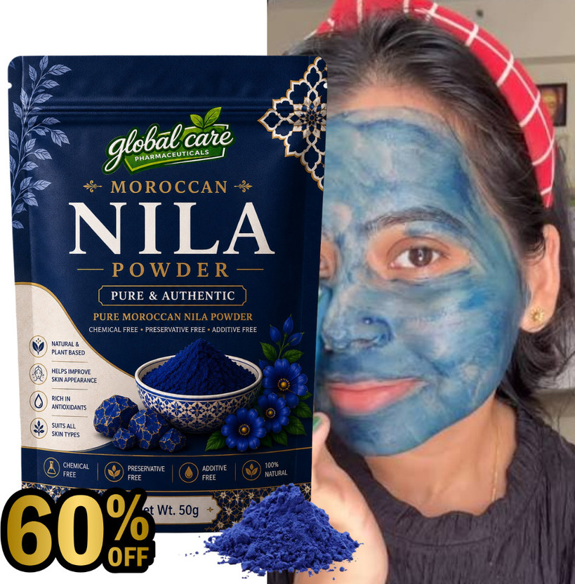 global care Moroccan Nila Powder 50G | Beauty Mask Powder(50 g)