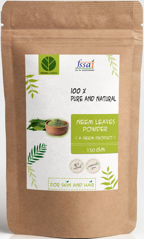 Herbal Green Neem Leaves Powder(150 g)