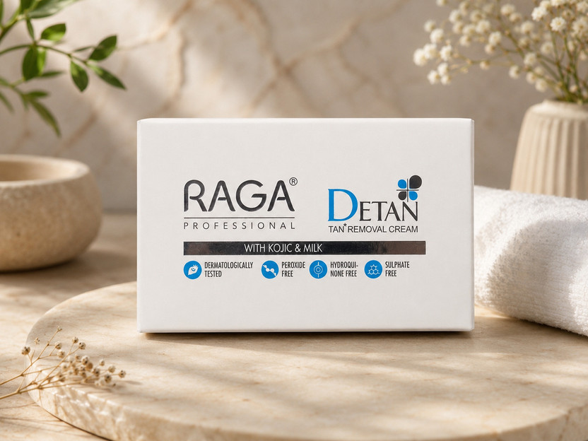 Raga Professional Tan Removal Cream – Recommended by Professionals, (6x12g)(72 g)