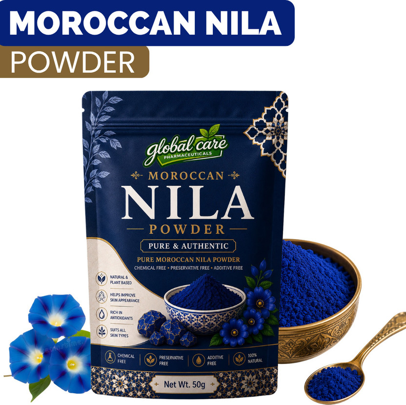 global care Moroccan Nila Powder 50G | Herbal Skin Care Powder(50 g)