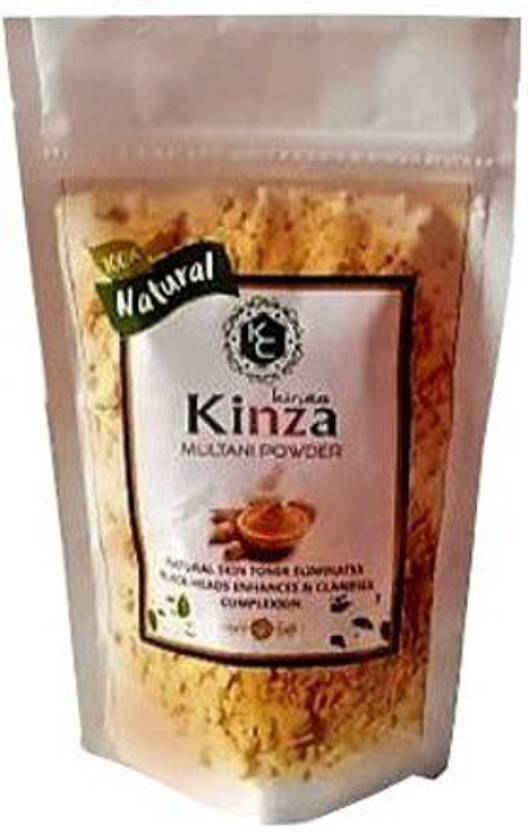 kinzaq Multani Mitti (fuller's earth) for Skin Face Pimple & Hair Mask