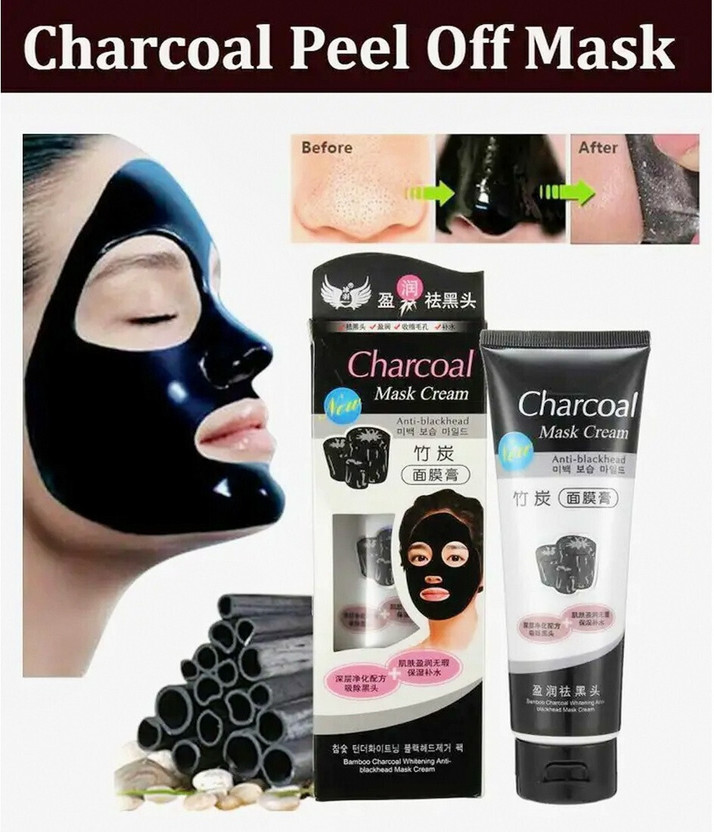 CHARCOAL PEEL OFF MASK For Smooth Texture and Soft Feel(130 ml)
