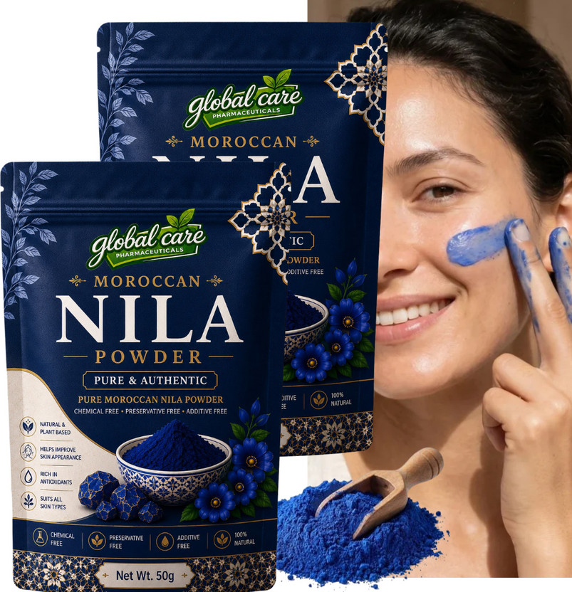 global care PACK OF 2 Moroccan Nila Powder Beauty Blend(77 g)
