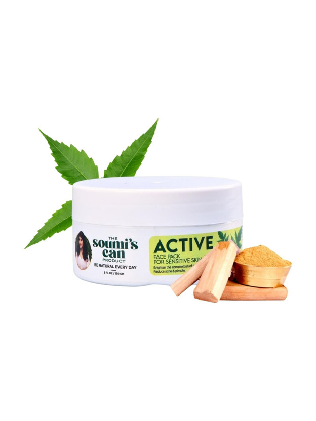 The Soumi's Can Product ACTIVE FACE PACK (FOR SENSITIVE SKIN) JAR(150 g)