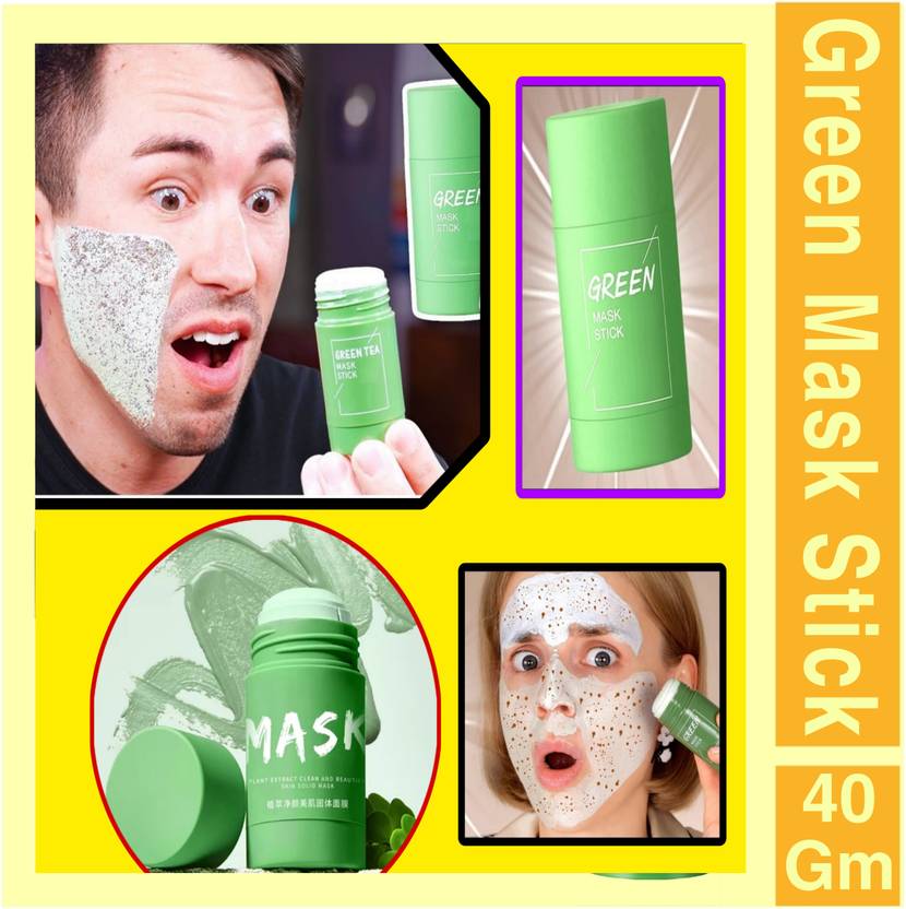 BB IGNITE Green Tea Purifying Clay Stick Mask Oil Control AntiAcne