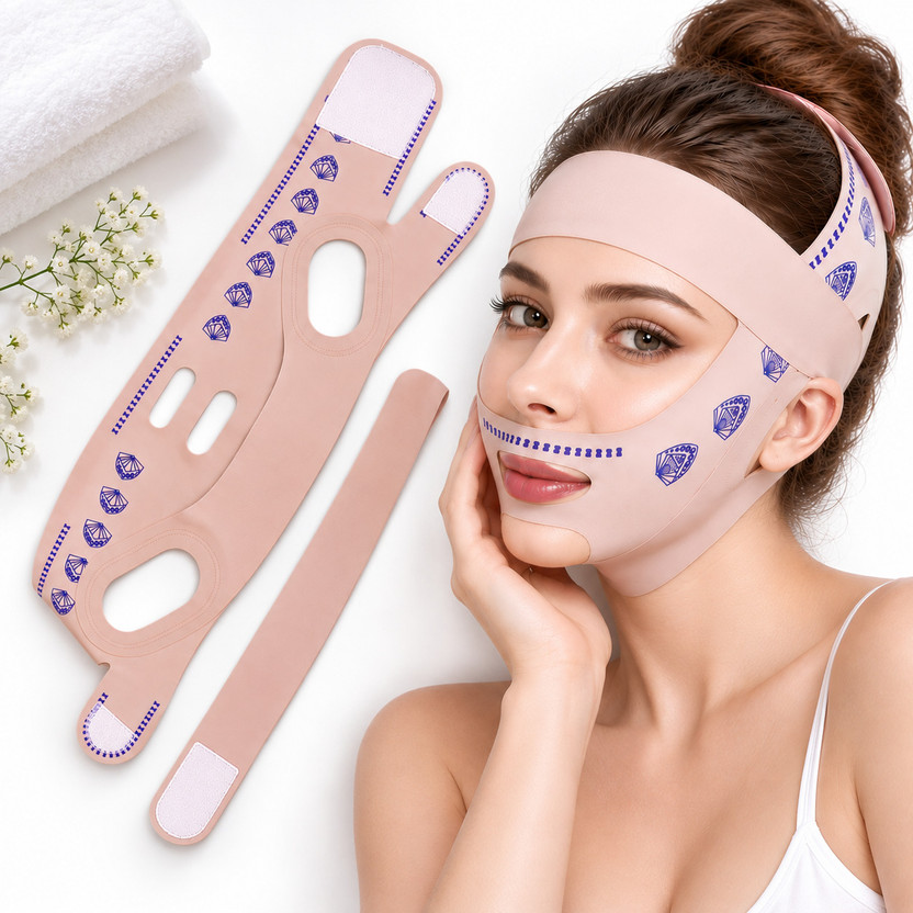 Alveron Alveron Quick Set Double Chin Support Strap for At Home Care  Face Shaping Mask - Flipkart Deal