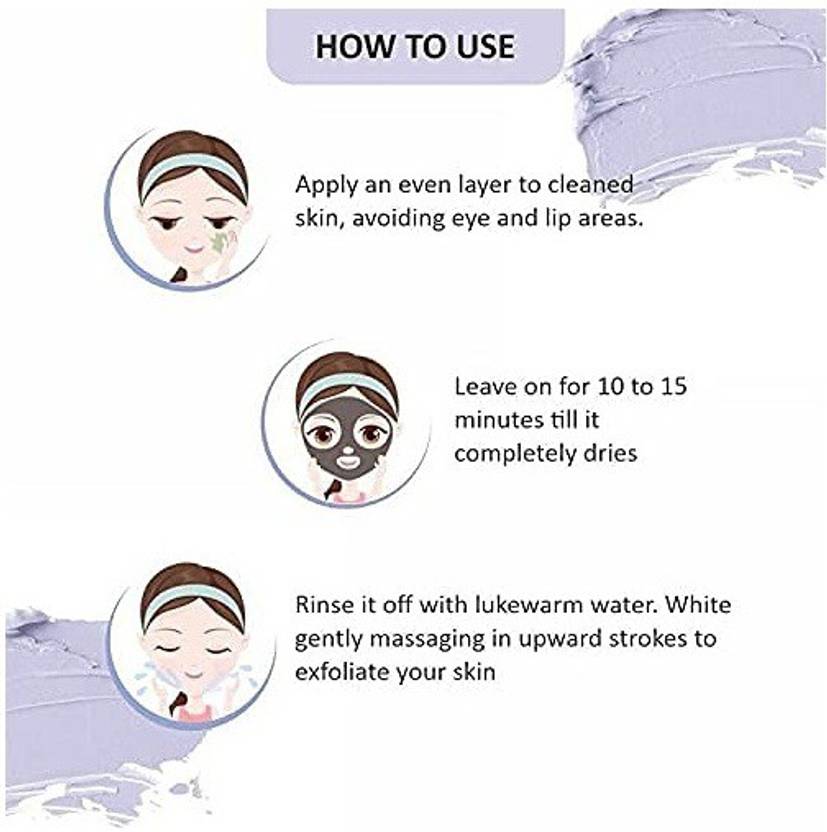 YAWI MS 0714 Eggplant Mask Stick Purple Purifying Clay Stick Mask Oil