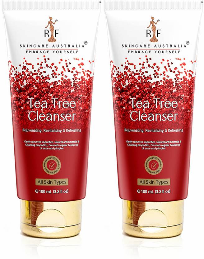 Rf Skincare, Australia Tea Tree Facewash Acne, Pimples and Dark Spot