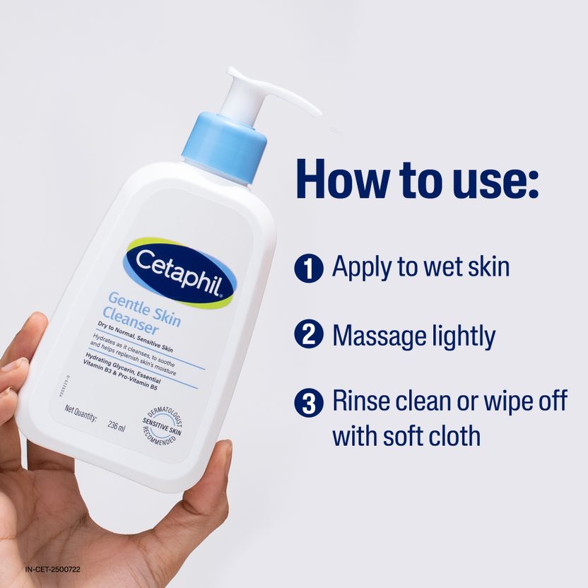 Cetaphil Gentle Skin Cleanser Face Wash 118 ml - Image 10
