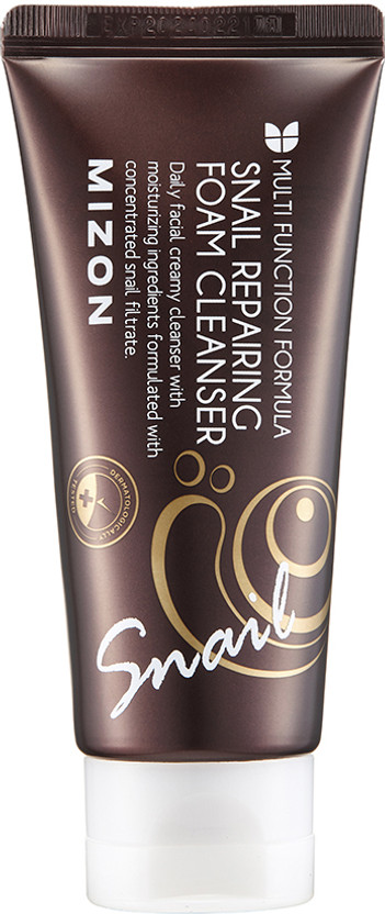 MIZON Multi Function Formula-Snail Repairing Foam Cleanser Face Wash(60 ml)