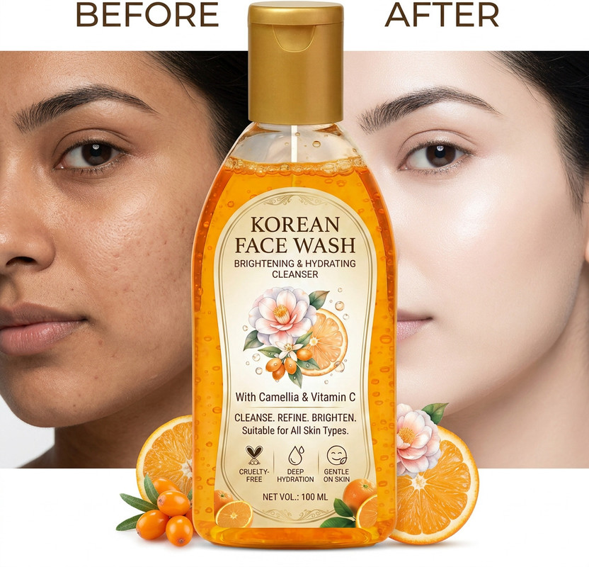 YFE Skin Brightening Korean  for Women 100ml Face Wash(100 ml)