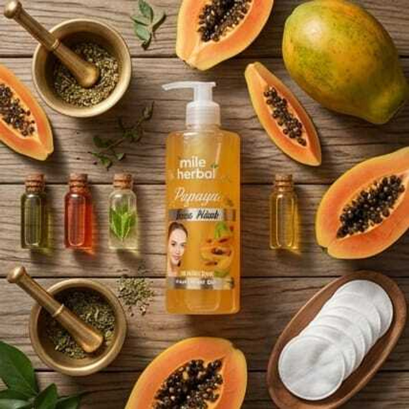 Mile Mile herbal Papaya Face wash Face Wash(500 ml) - Flipkart Deal