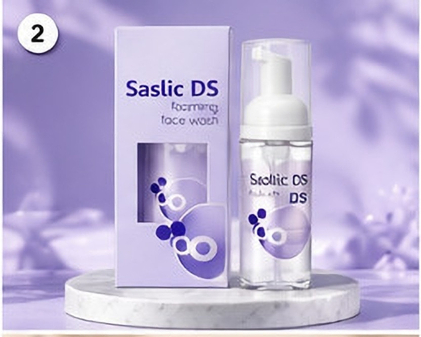 saslic ds Foaming  | Daily Face Cleanser for Fresh & Clean Skin | Face Wash(80 ml)