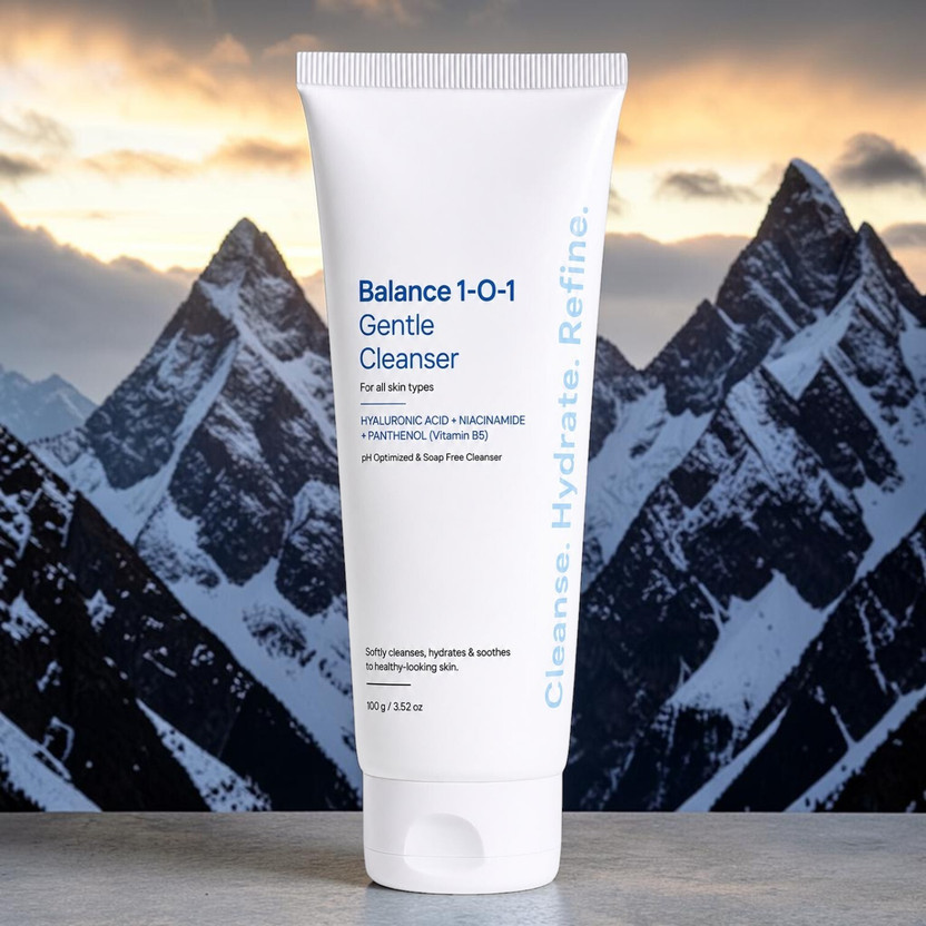 Balance Balance Hydrating Face Cleanser with Niacinamide Panthenol B5 and Hyaluronic Acid Face Wash(100 g) - Flipkart Deal