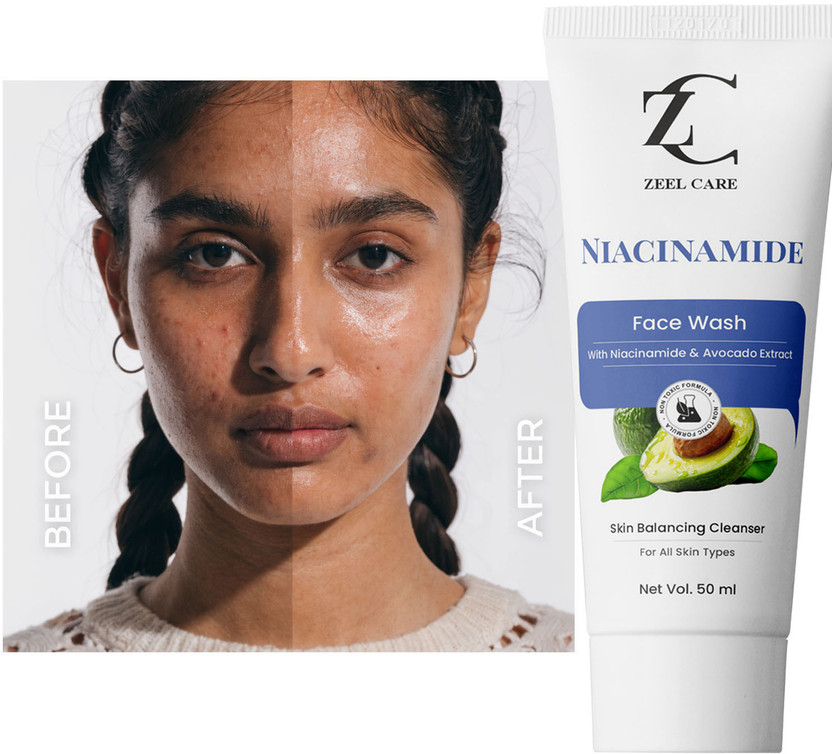 Zeel Care Avocado Nourish Cream  – Deep Hydration Facial Cleanser | Skin Brightening Gentle Cleanser Face Wash(50 ml)