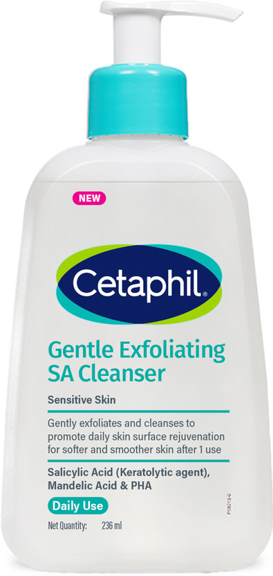 Cetaphil Gentle Exfoliating SA  Cleanser Face Wash(236 ml)