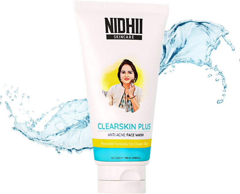 Nidhii Skincare Anti-Acne  for Clear Skin Plus Controls Oil & Clears Pores Face Wash(100 ml)