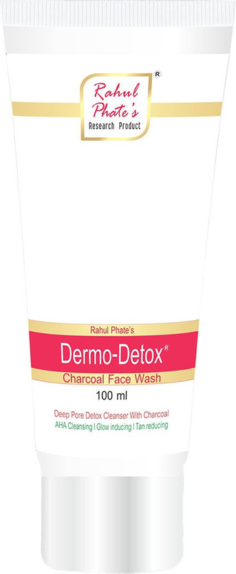 Rahul Rahul Phate's Research Product Dermo-detox charcoal face wash Face Wash(100 ml) - Flipkart Deal