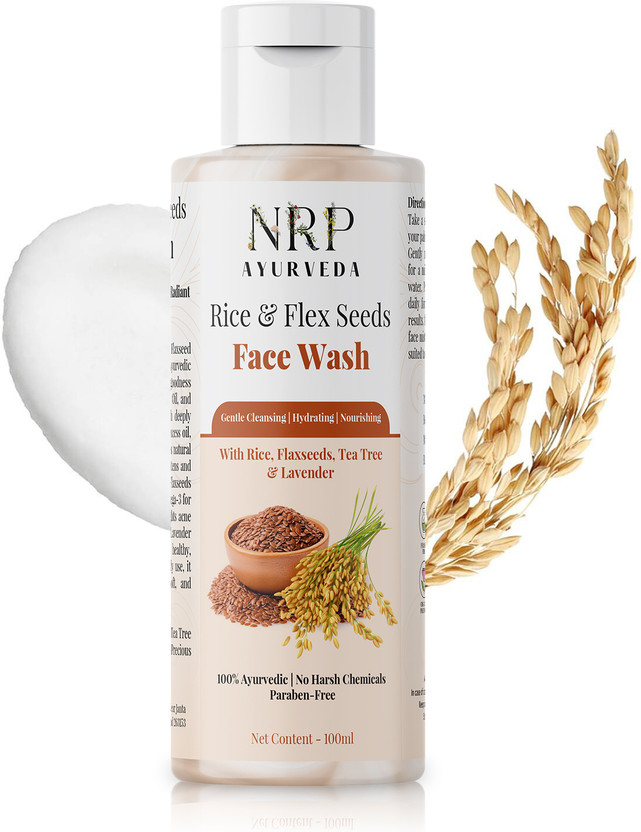 NRP NRP Ayurveda Rice  Face Wash(100 ml) - Flipkart Deal